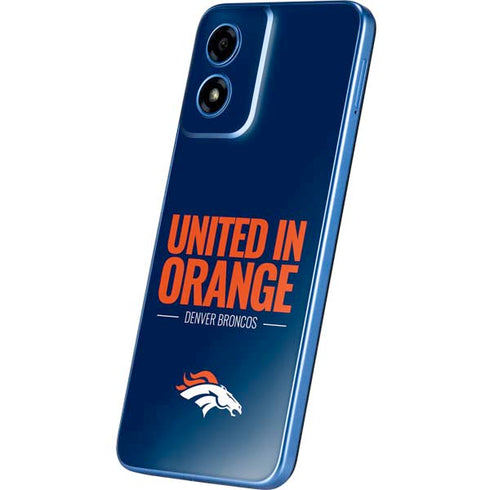 NFL Denver Broncos Team Motto Moto G Play 4G (2024) Skin