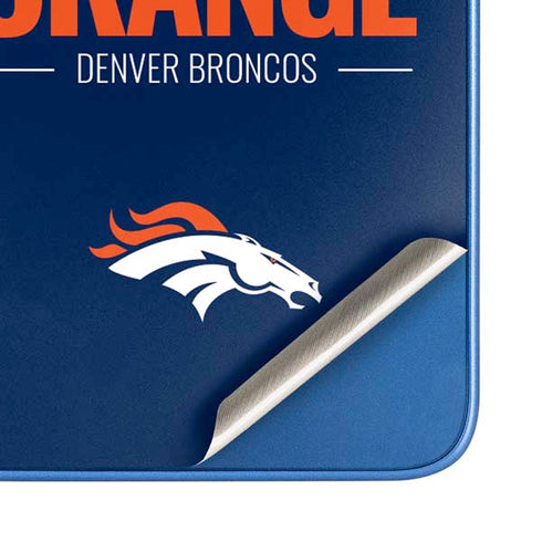 NFL Denver Broncos Team Motto Moto G Play 4G (2024) Skin