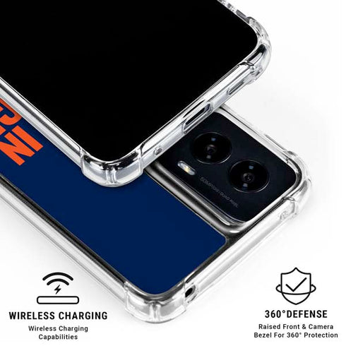 NFL Denver Broncos Team Motto Moto G Power 5G (2024) Clear Case