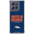 NFL Denver Broncos Team Motto Moto G Power 5G (2025) Clear Case