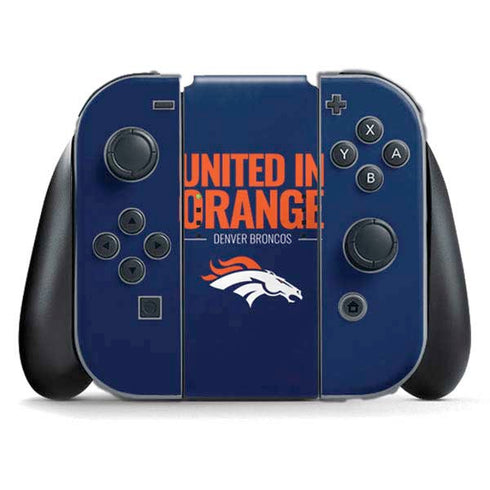 NFL Denver Broncos Team Motto Nintendo Skins