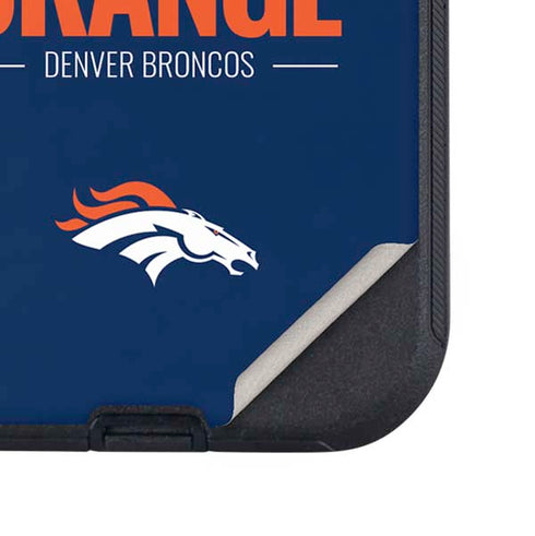 NFL Denver Broncos Team Motto Otterbox Defender iPhone Skin