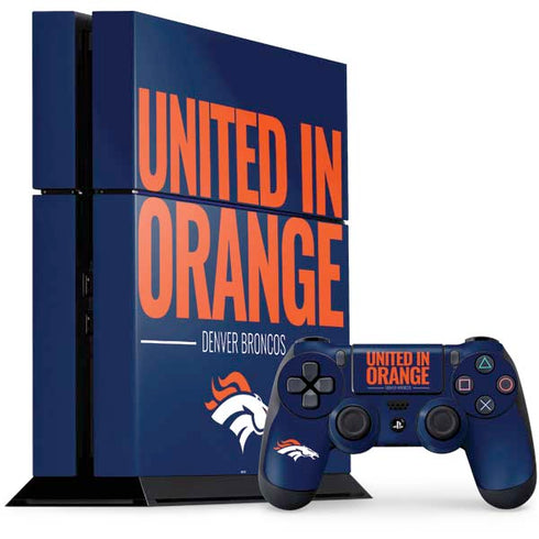 NFL Denver Broncos Team Motto PlayStation PS4 Skins