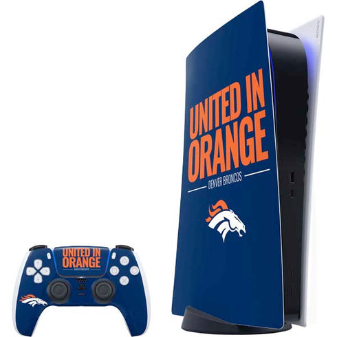 NFL Denver Broncos Team Motto PlayStation PS5 Skins