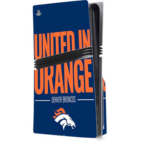 NFL Denver Broncos Team Motto PlayStation PS5 Skins