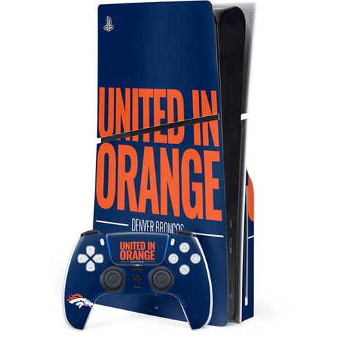 NFL Denver Broncos Team Motto PlayStation PS5 Skins
