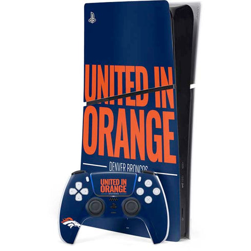NFL Denver Broncos Team Motto PlayStation PS5 Skins