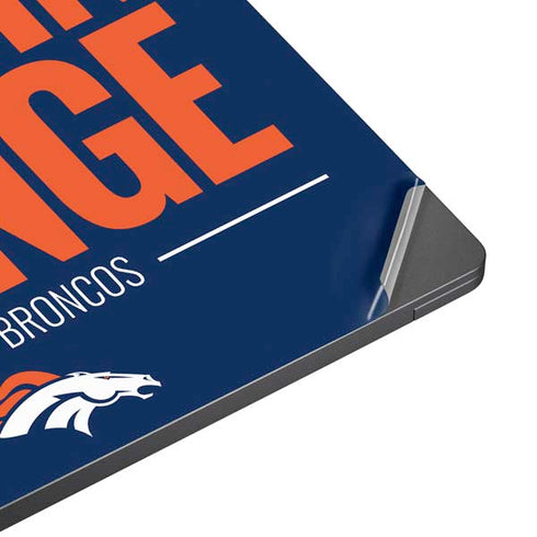 NFL Denver Broncos Team Motto Surface Laptop 7 13.8in Skin