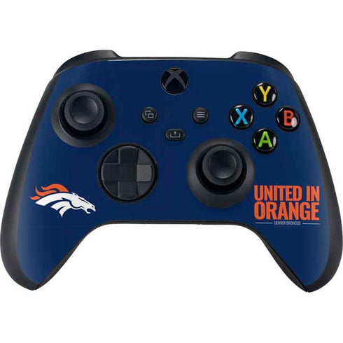 NFL Denver Broncos Team Motto XBox Series X Digital Edition Bundle Skin