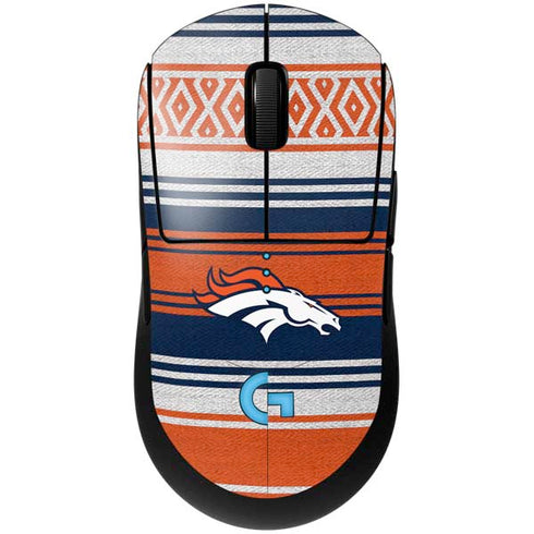 NFL Denver Broncos Trailblazer G Pro Wireless Gaming Mouse Skin