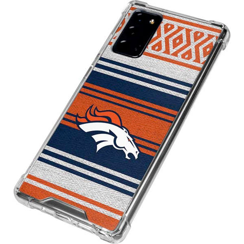 NFL Denver Broncos Trailblazer Galaxy Note20 5G Clear Case