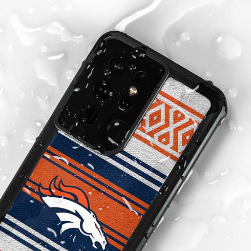 NFL Denver Broncos Trailblazer Galaxy S24 Ultra Waterproof Case