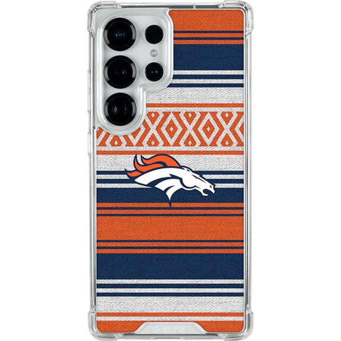 NFL Denver Broncos Trailblazer Galaxy S25 Ultra Clear Case