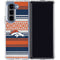 NFL Denver Broncos Trailblazer Galaxy Z Fold5 5G Clear Case