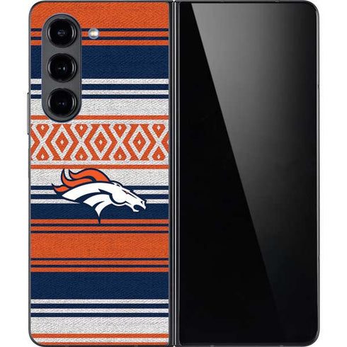 NFL Denver Broncos Trailblazer Galaxy Z Fold5 5G Skin