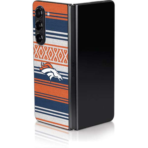 NFL Denver Broncos Trailblazer Galaxy Z Fold5 5G Skin