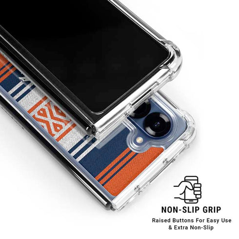 NFL Denver Broncos Trailblazer Galaxy Z Fold6 Clear Case