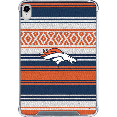 NFL Denver Broncos Trailblazer iPad 11th Gen (2025) Clear Case