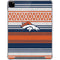 NFL Denver Broncos Trailblazer iPad Pro 12.9in (2020) Clear Case