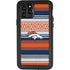 NFL Denver Broncos Trailblazer iPhone 11 Pro Waterproof Case