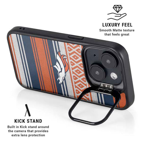 NFL Denver Broncos Trailblazer iPhone 13 Kickstand Case