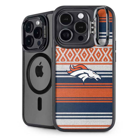 NFL Denver Broncos Trailblazer iPhone 14 Pro Kickstand Case