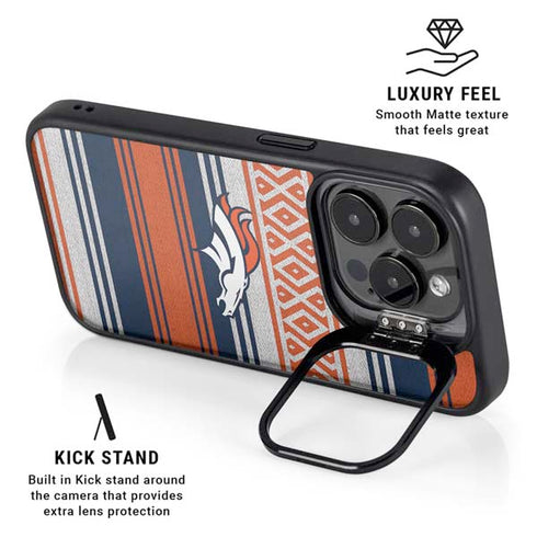 NFL Denver Broncos Trailblazer iPhone 14 Pro Max Kickstand Case