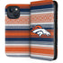 NFL Denver Broncos Trailblazer iPhone 15 Plus Folio Case