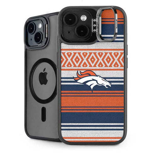 NFL Denver Broncos Trailblazer iPhone 15 Plus Kickstand Case