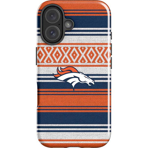 NFL Denver Broncos Trailblazer iPhone 16 Impact Case