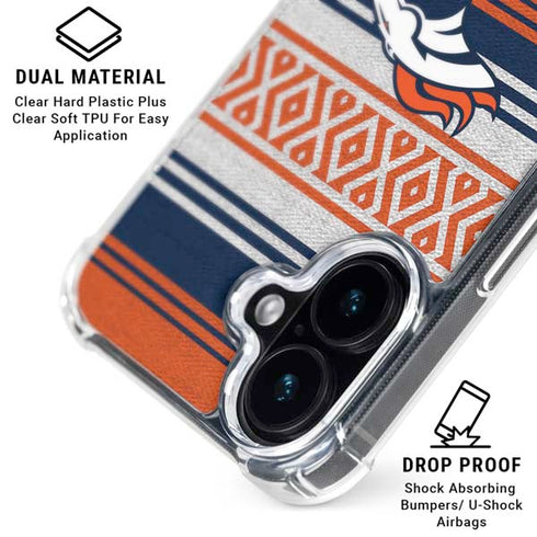 NFL Denver Broncos Trailblazer iPhone 16 MagSafe Case