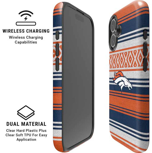 NFL Denver Broncos Trailblazer iPhone 16 Magsafe Impact Case