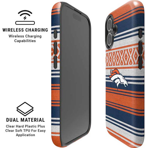 NFL Denver Broncos Trailblazer iPhone 16 Plus Magsafe Impact Case