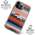 NFL Denver Broncos Trailblazer iPhone 16 Pro Clear Case
