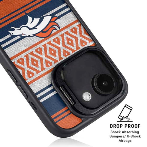 NFL Denver Broncos Trailblazer iPhone 16e Kickstand Case