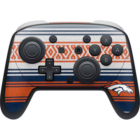 NFL Denver Broncos Trailblazer Nintendo Switch 2 (2025) Pro Controller Skin