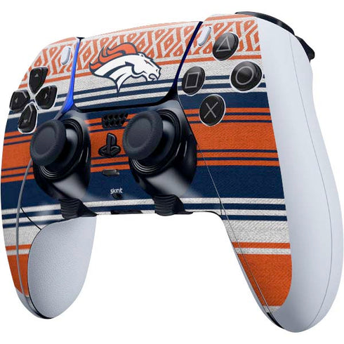 NFL Denver Broncos Trailblazer PS5 DualSense Edge Pro Controller Skin