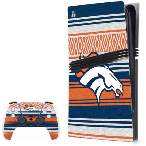 NFL Denver Broncos Trailblazer PS5 Pro Bundle Skin
