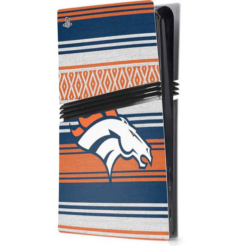 NFL Denver Broncos Trailblazer PS5 Pro Console Skin