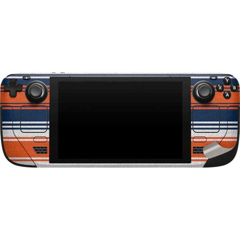 NFL Denver Broncos Trailblazer Steam Deck Handheld Gaming Computer Skin