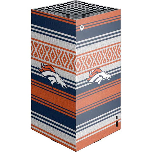 NFL Denver Broncos Trailblazer XBox Series X Digital Edition Console Skin