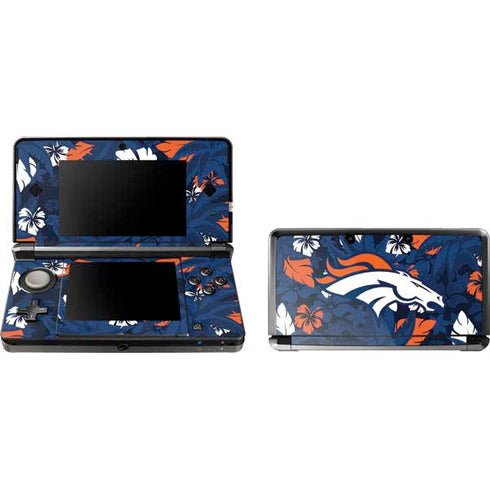 NFL Denver Broncos Tropical Print Nintendo Skins