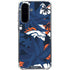 NFL Denver Broncos Tropical Print Galaxy A36 5G Clear Case
