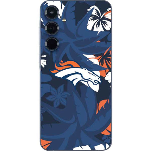 NFL Denver Broncos Tropical Print Galaxy A36 5G Skin