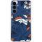 NFL Denver Broncos Tropical Print Galaxy A55 5G Clear Case