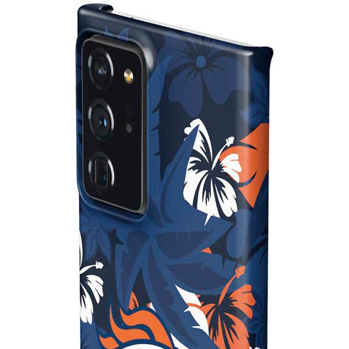 NFL Denver Broncos Tropical Print Galaxy Note20 Ultra 5G Lite Case