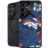 NFL Denver Broncos Tropical Print Galaxy S24 Plus Kickstand Case