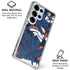 NFL Denver Broncos Tropical Print Galaxy S25 Ultra Clear Case
