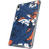 NFL Denver Broncos Tropical Print iPad 11th Gen (2025) Clear Case