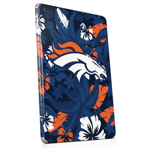 NFL Denver Broncos Tropical Print Apple iPad Skin